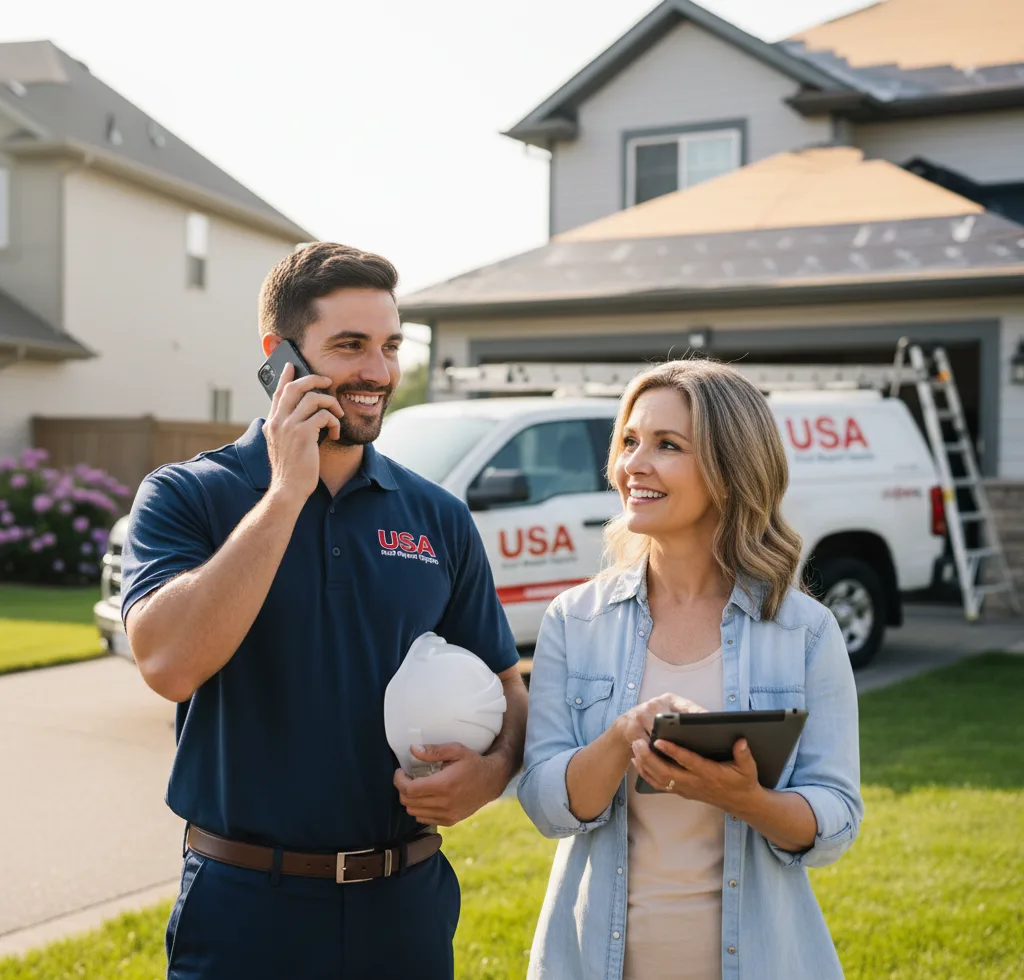 USA Roof Repair Experts customer support in Pleasant Hill